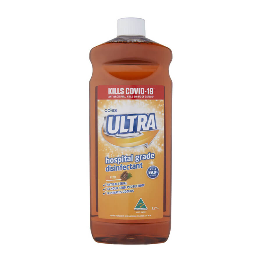 Coles Disinfectant Pine 1.25Ltr
