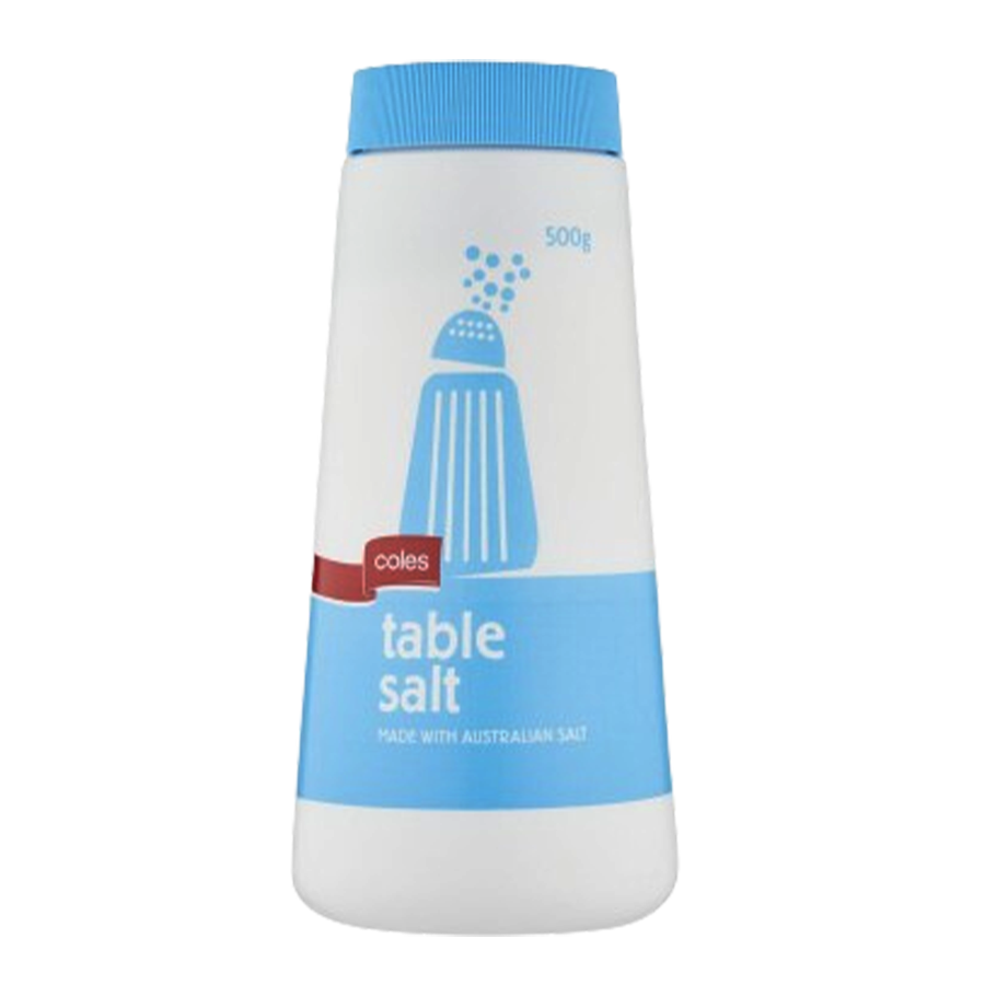 Coles Table Salt 500g – Frankie Supermarket