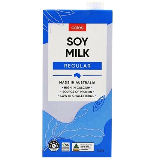Coles Soy Milk 1tr