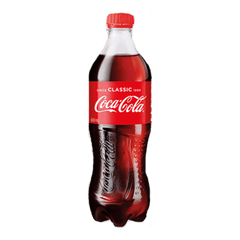 Coca Cola Bottle 600mls