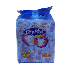 Dryplus Diaper S/Value, 10'S X-Large