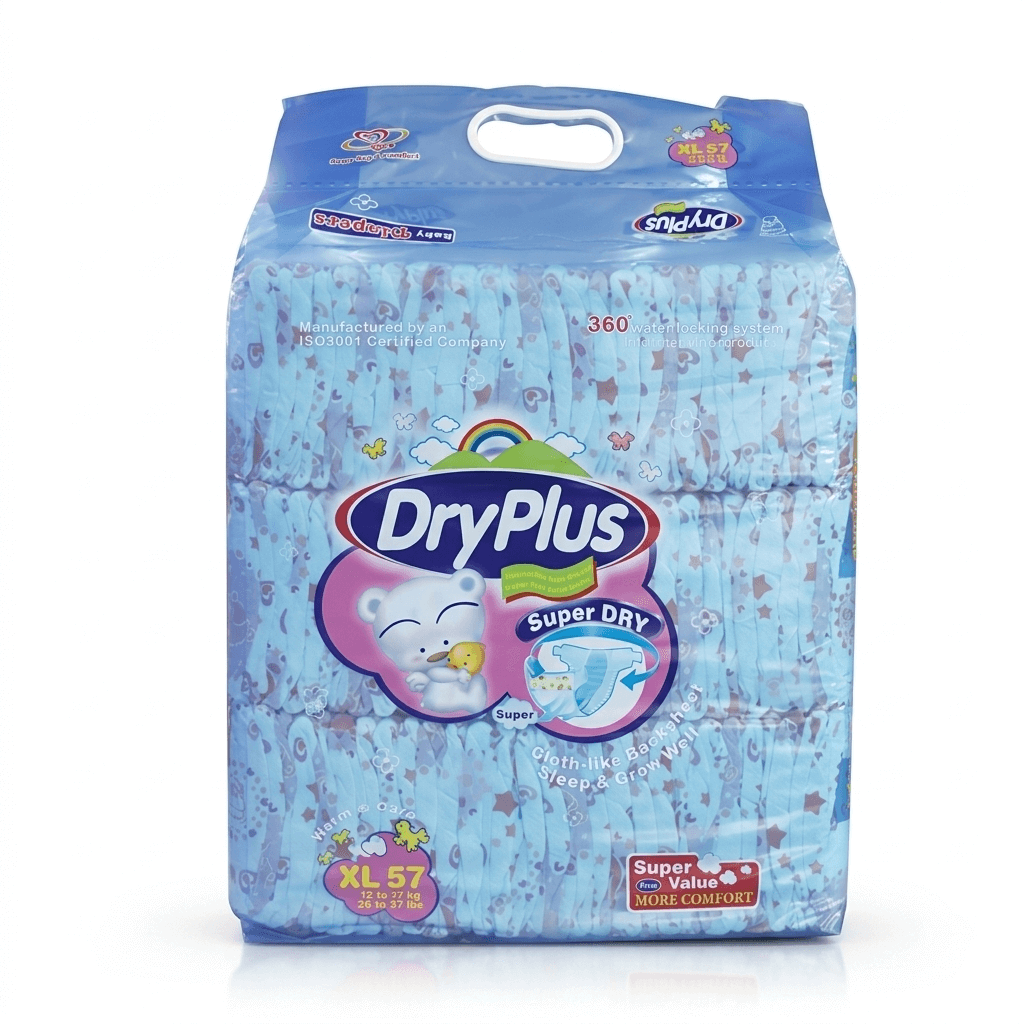 Dryplus Diaper X-Large Jumbo 57'S - Frankie Supermarket