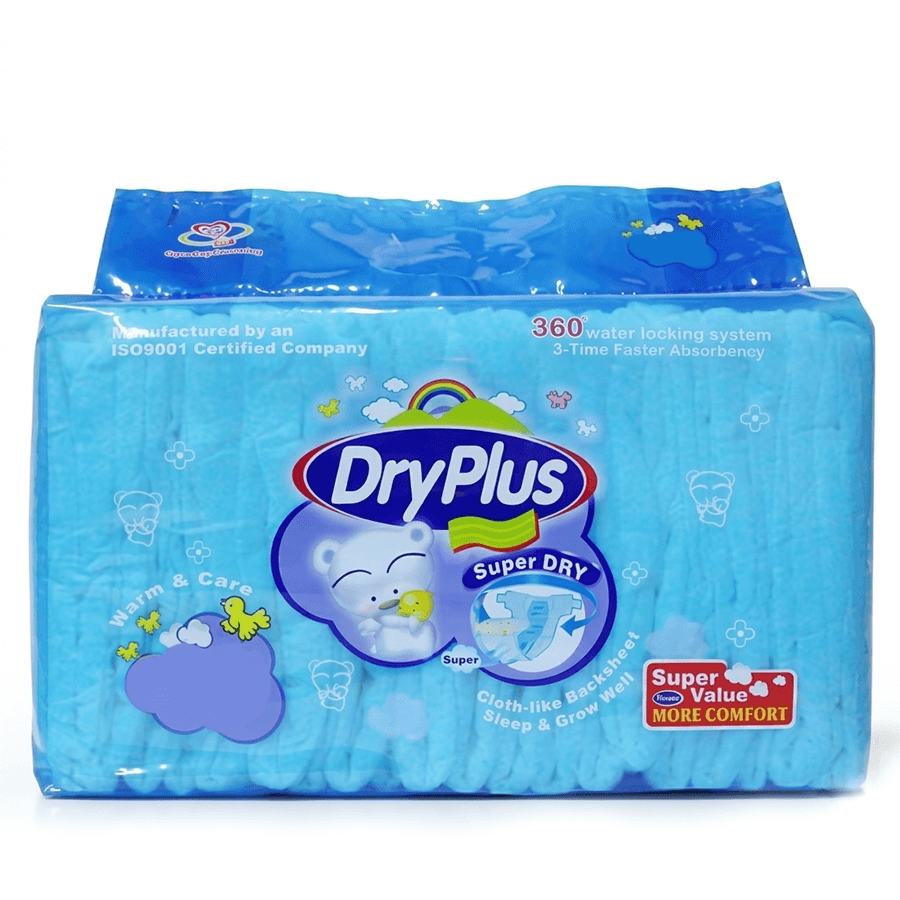 Dryplus Diaper Xtra Care, 36'S Medium - Frankie Supermarket