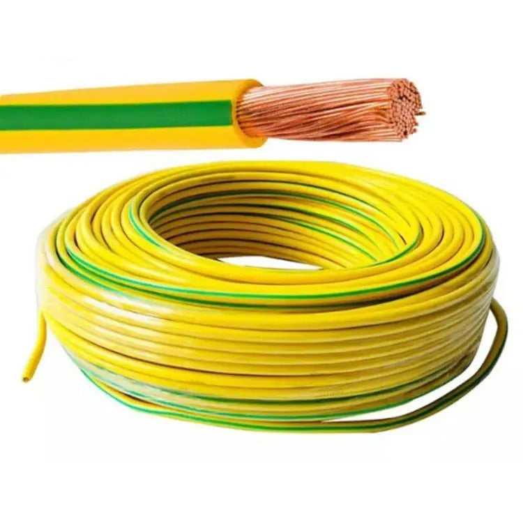 Earth Wire (Green/Yellow) 10.0mm 1core $4/meter