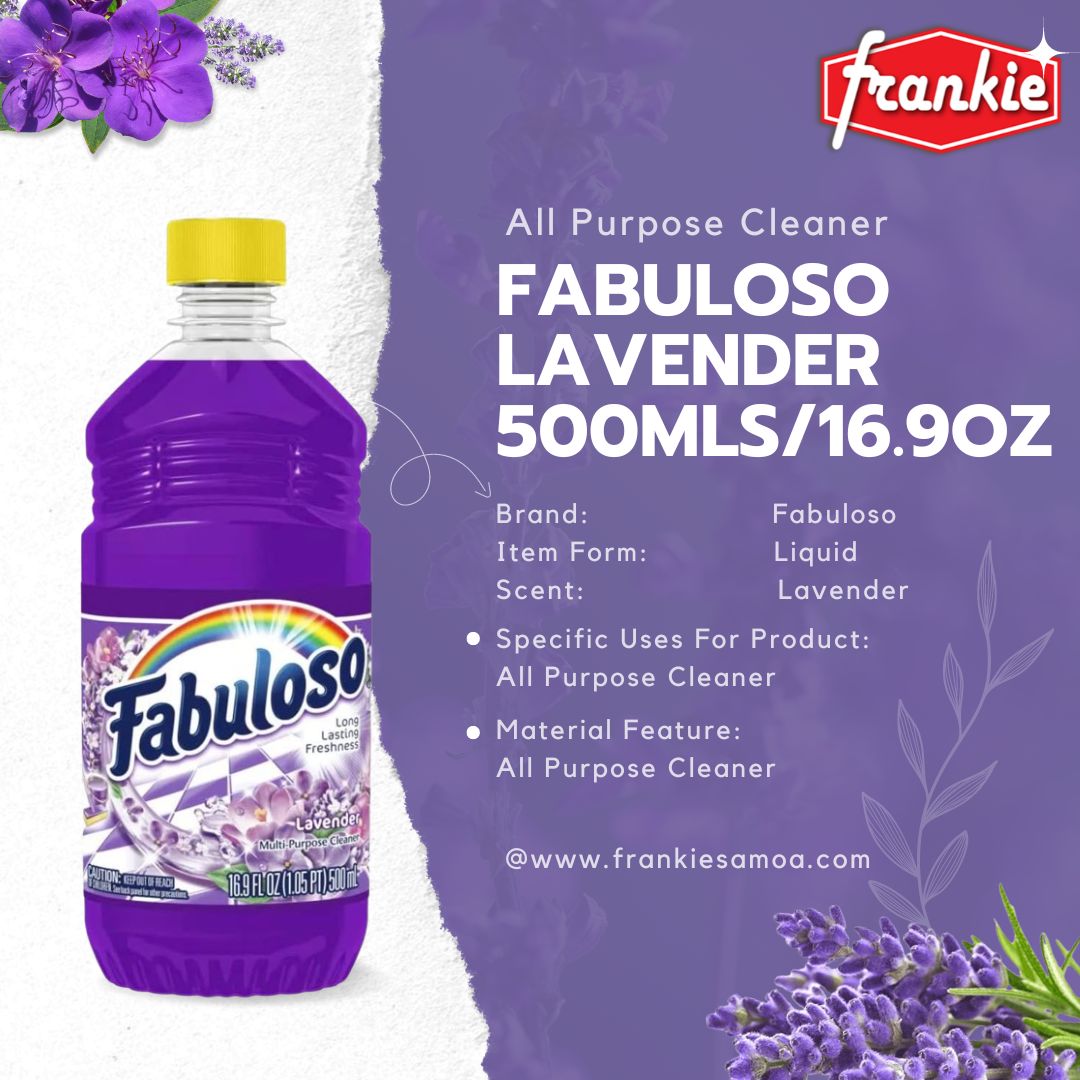 Fabuloso Lavender 500mls - Frankie Supermarket