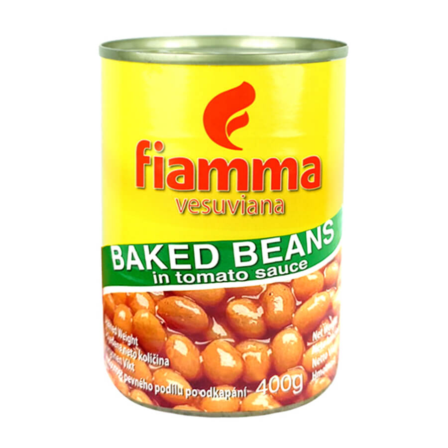Fiamma Baked Beans Tom Sauce 400g