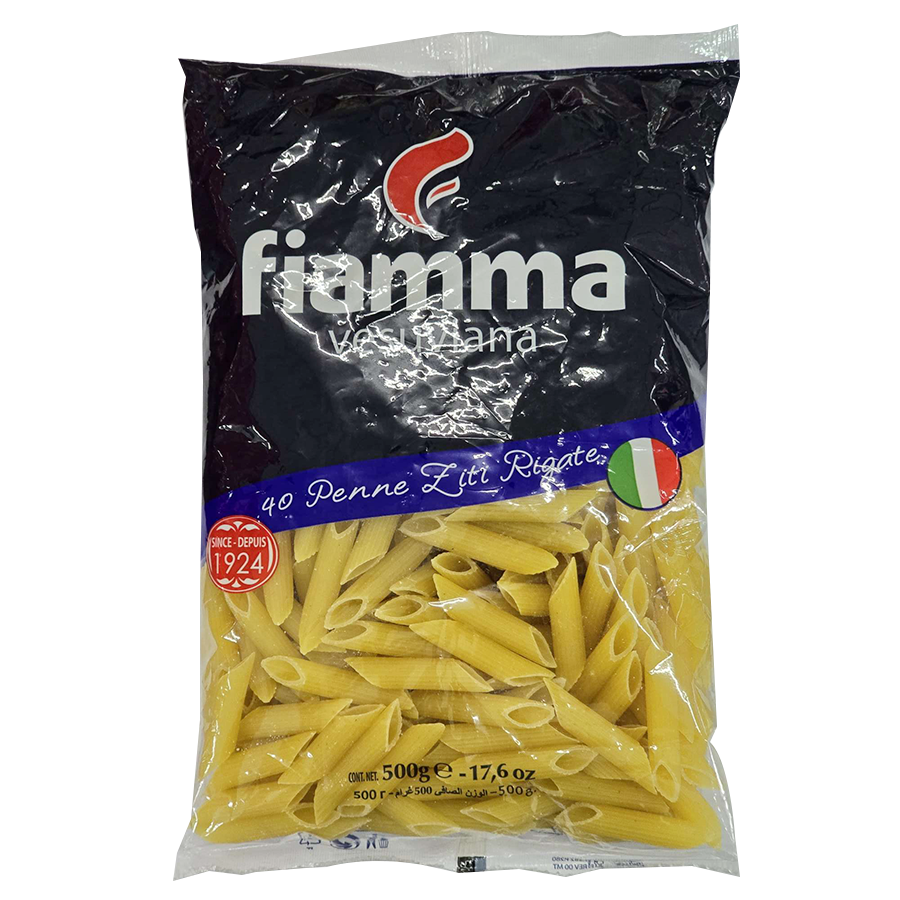 Fiamma Penne Ziti Rigate #40 500g