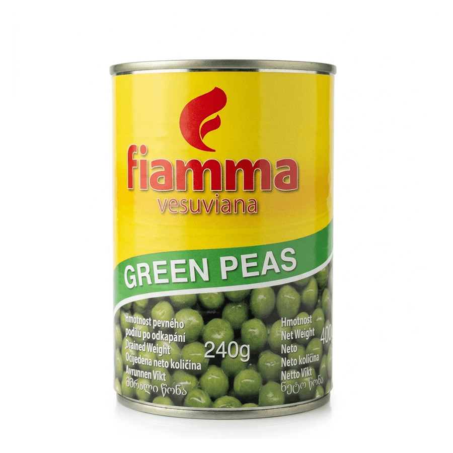 Fiamma Green Pea Inbrine 400g - Frankie Supermarket