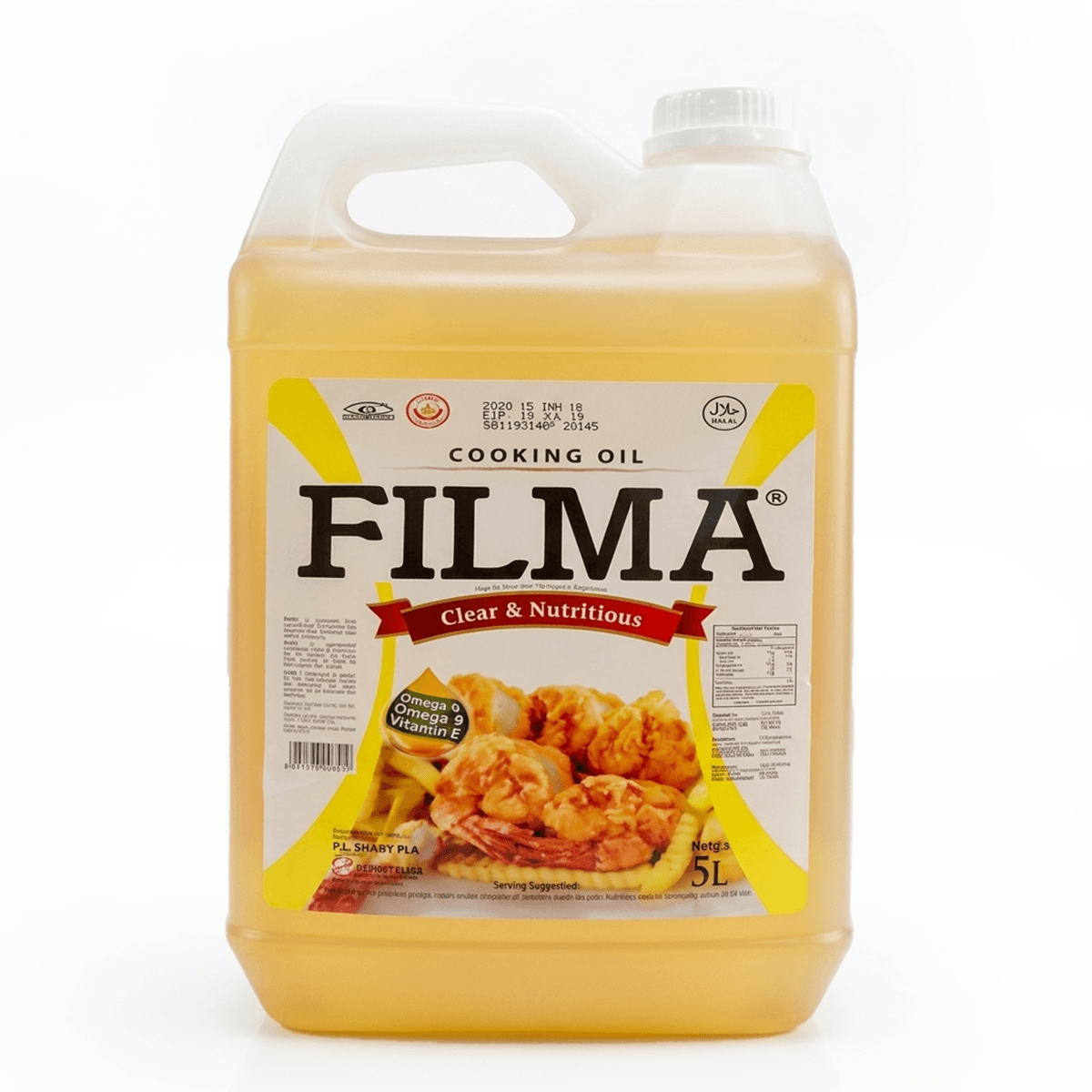 Filma Cooking Oil 5ltr - Frankie Supermarket