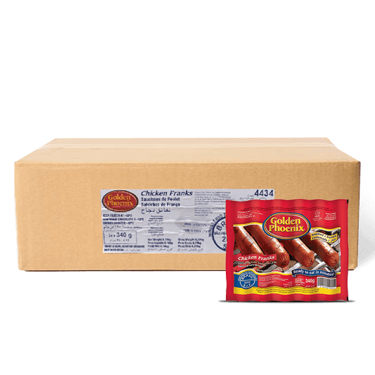 GP Brazilian Chicken Franks 340g x 24