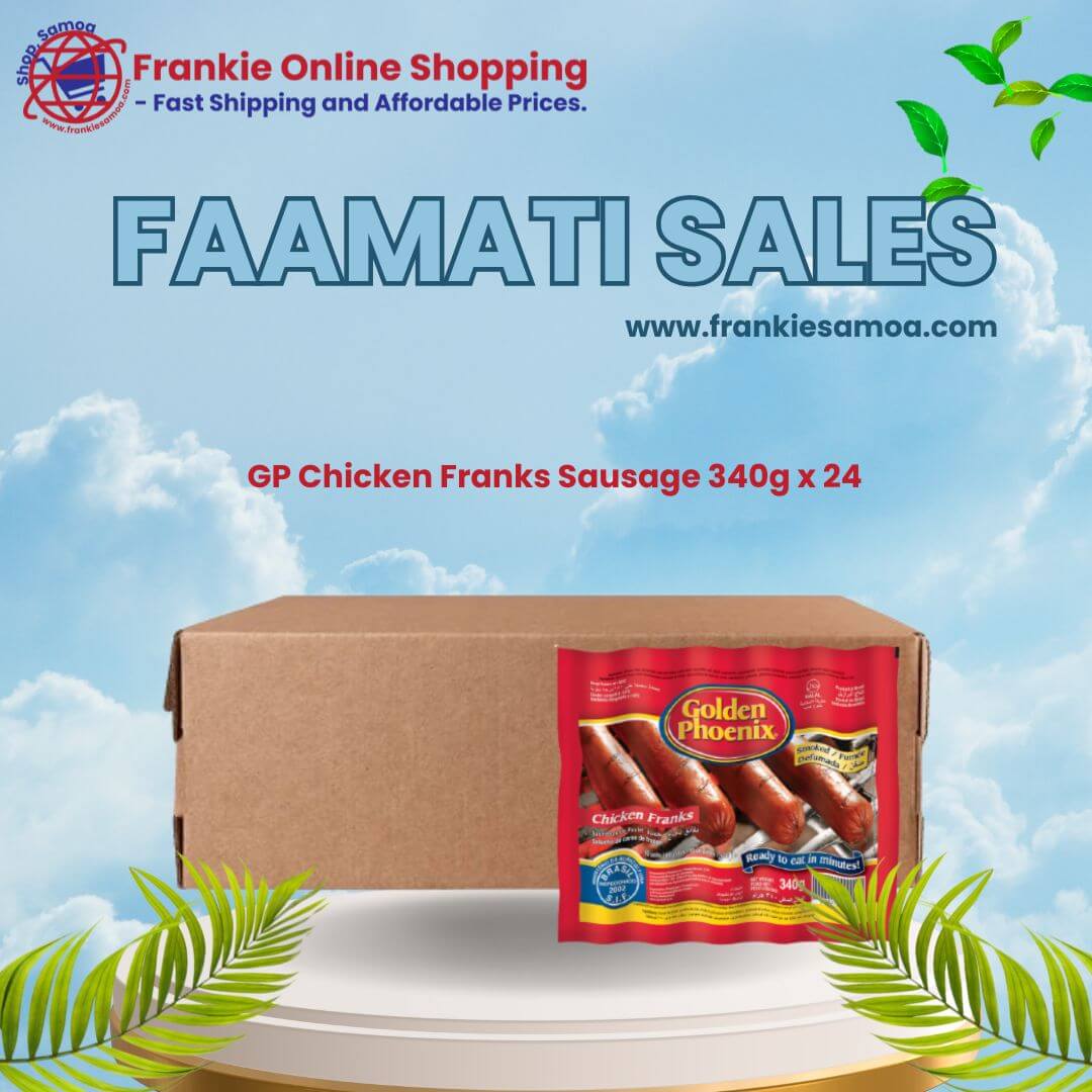 GP Brazilian Chicken Franks 340g x 24