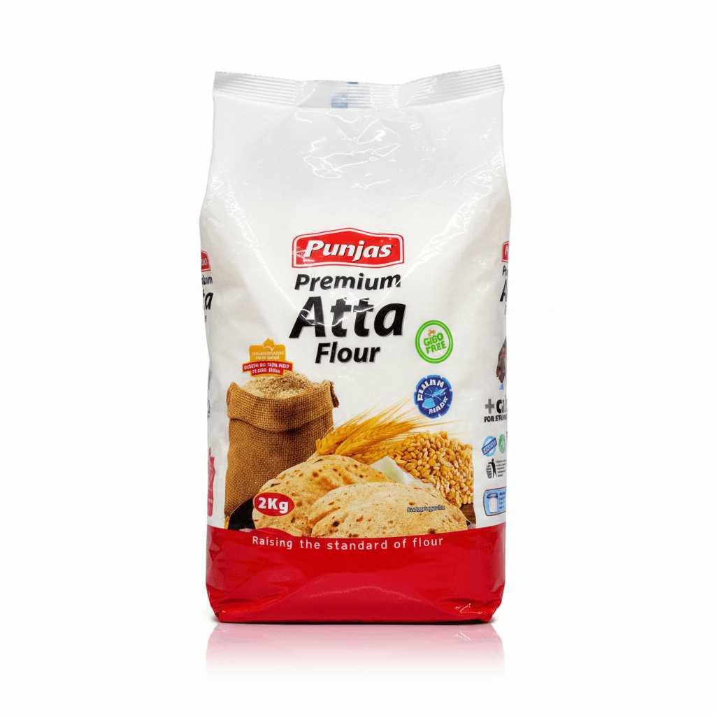 Punjas Premium Atta Flour 2kg - Frankie Supermarket