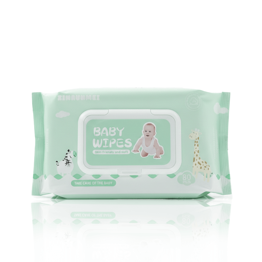 Xinrunmei Baby Wipes [Green Color] 80's - Frankie Supermarket