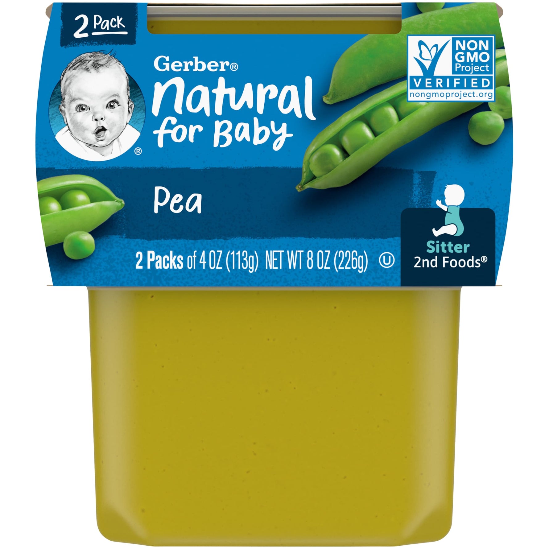 Gerber Baby Food Peas 4oz
