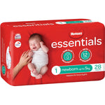 Huggies Nappy Essential Size 1 (Up to 5kg), 28 Pack - Frankie Supermarket