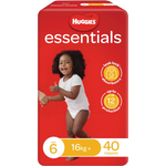 Huggies Essentials Junior Size 6 (16kg+), 40 Pack