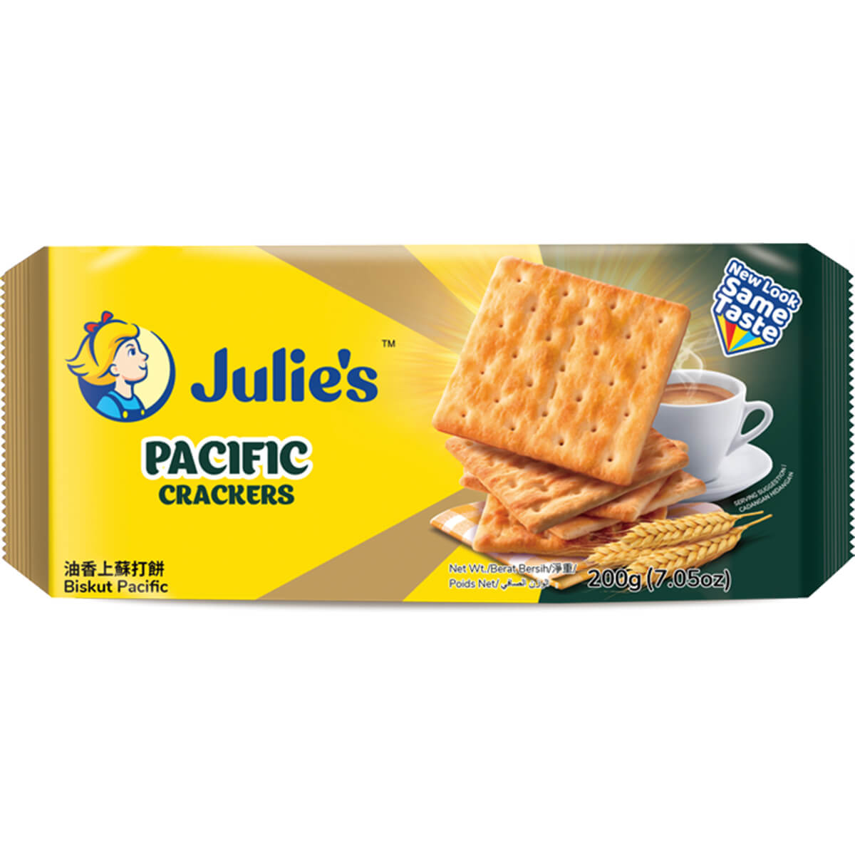 Julie's Pacific Cracker 200g x 3pcs