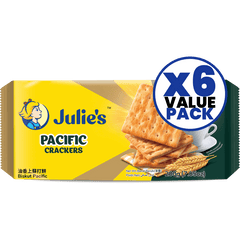 Julie's Pacific Cracker 200g x 6pcs