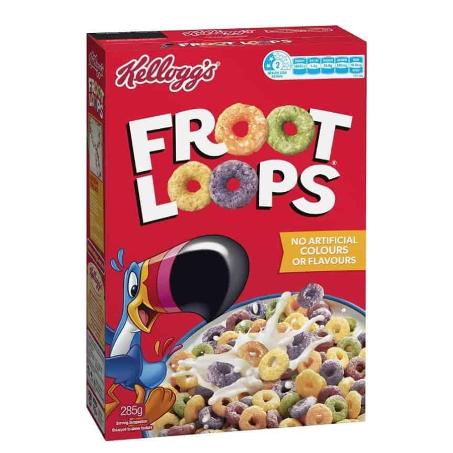 Kelloggs Fruit Loops 285g