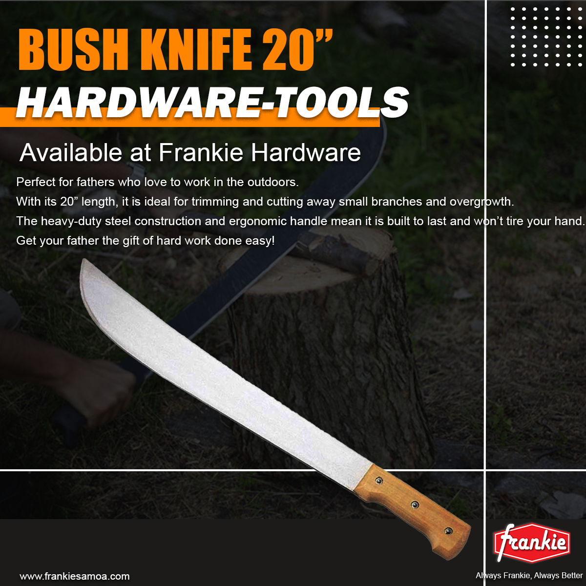 Bush Cutter Knife 20
