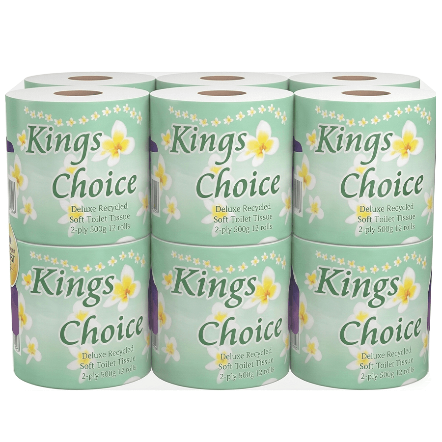 King's Choice Toilet Roll 500g x 12