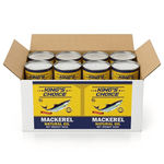 King's Choice Mackerel N/Oil 425g x 8