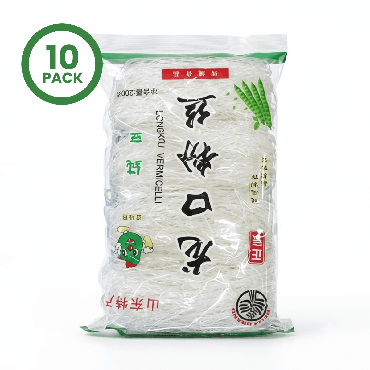 Longkou Vercimelli B/Thread 200g x 10pcs - Frankie Supermarket