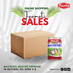 Master Premium Mackerel N/Oil 425g x 8 - Frankie Supermarket