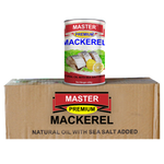 Master Premium Mackerel N/Oil 425g x 8