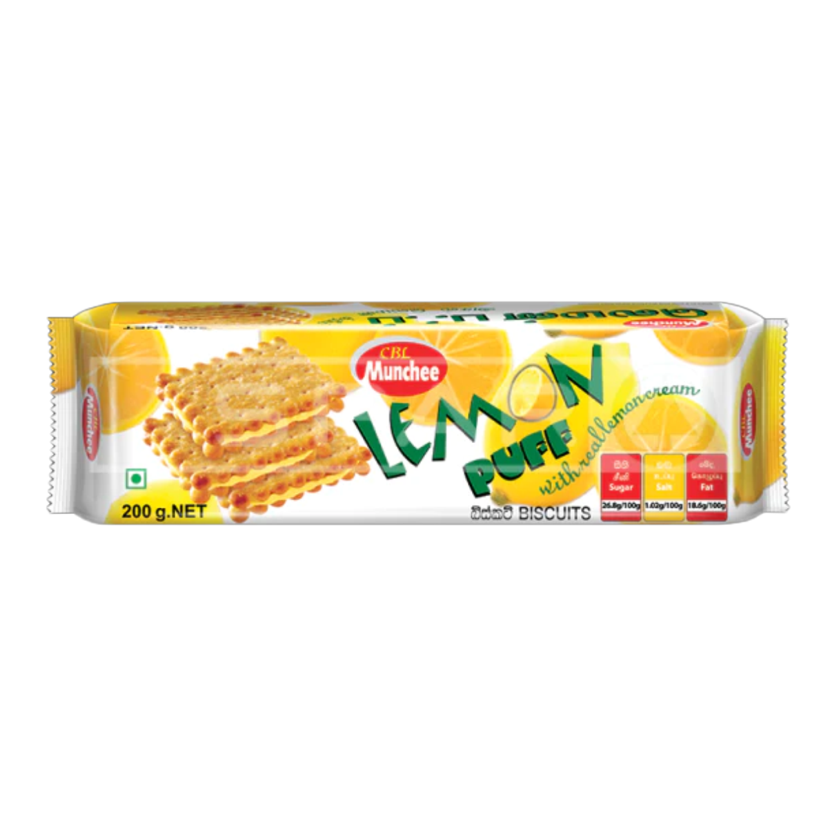 CBL Munchee Lemon Puff Biscuit 200g