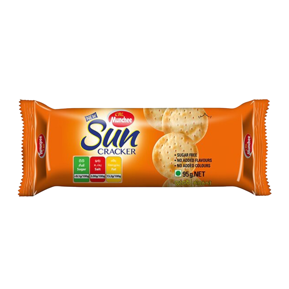 Munchee Sun Cracker 95g x 5pcs [Available only at Frankie Mall Fugalei]