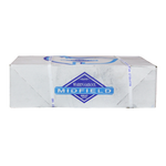 Packaged 20kg Lamb Flap meat product from Midfield, wrapped in clear plastic with branding visible.