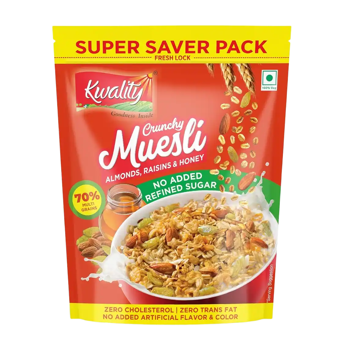 Kwality Muesli Crunchy 700g - Frankie Supermarket