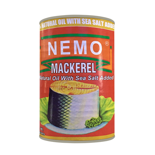 Mackerel Nemo Natural Oil 425g x 8