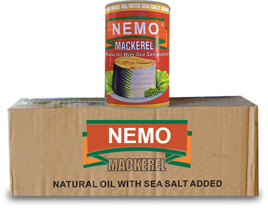 Mackerel Nemo Natural Oil 425g x 8