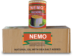 Mackerel Nemo Natural Oil 425g x 8