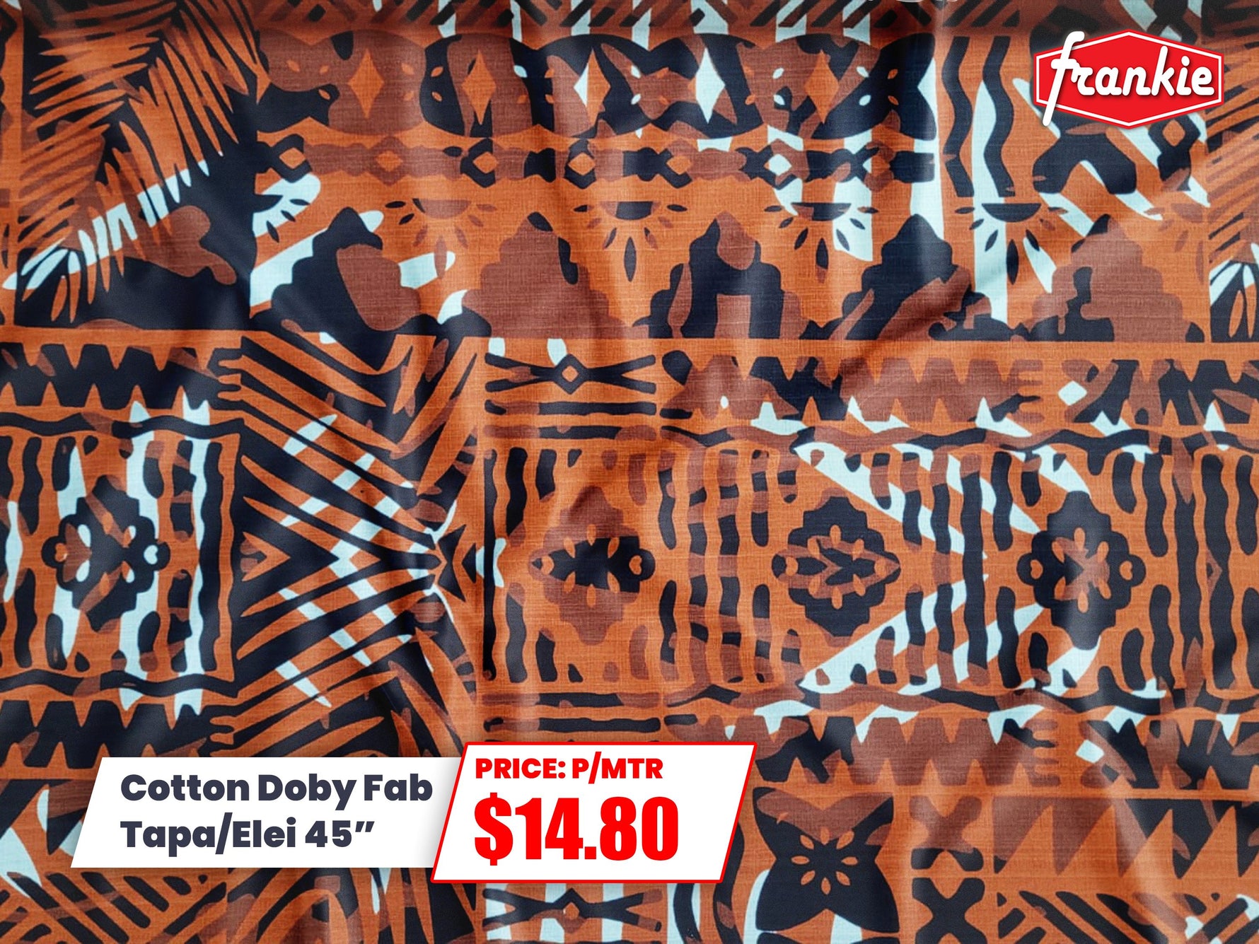 Cotton Dobby Fabrics Tapa/Elei 45