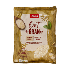Coles Oat Bran Cereal 500g