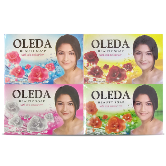 Oleda Beauty Soap 70g x 6pcs [Assorted]