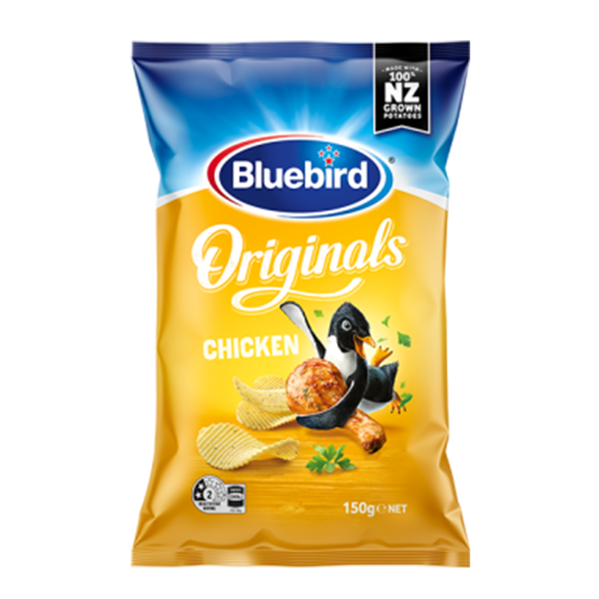 BlueBird Origin [Assorted Flavors] Chips 150g