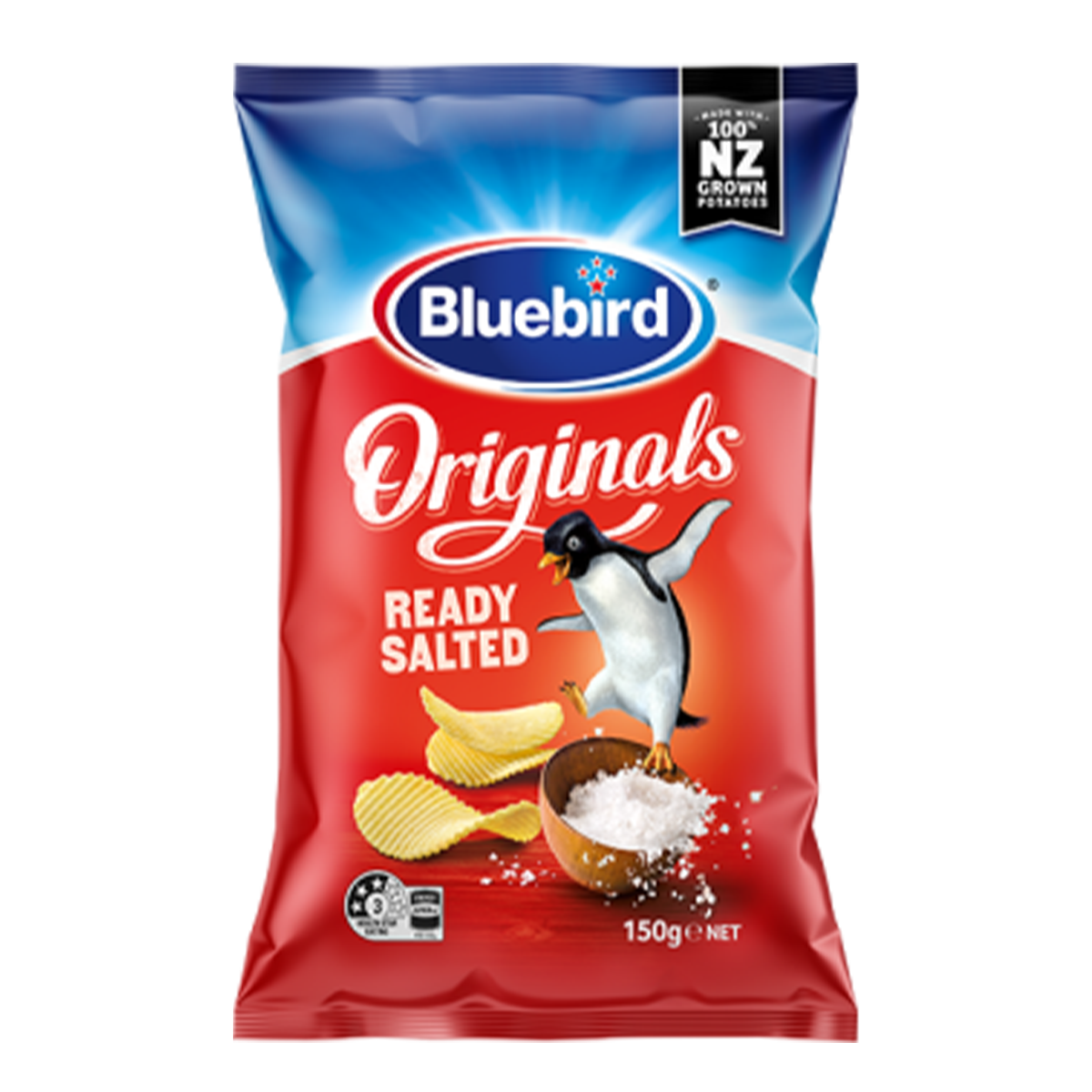 BlueBird Origin [Assorted Flavors] Chips 150g