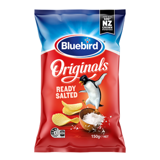 BlueBird Origin [Assorted Flavors] Chips 150g