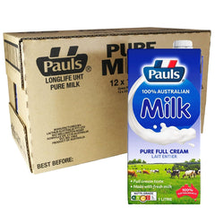 Pauls Pure Milk 1ltr x 12