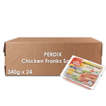 Perdix Chicken Franks Sausage 340g x 24 - Frankie Supermarket