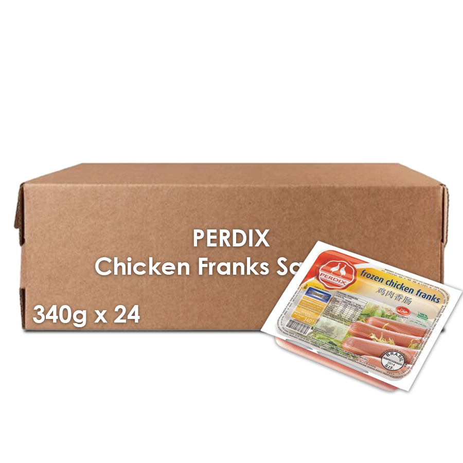 Perdix Chicken Franks Sausage 340gx24