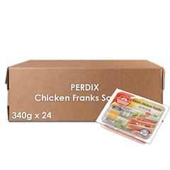 Perdix Chicken Franks Sausage 340gx24