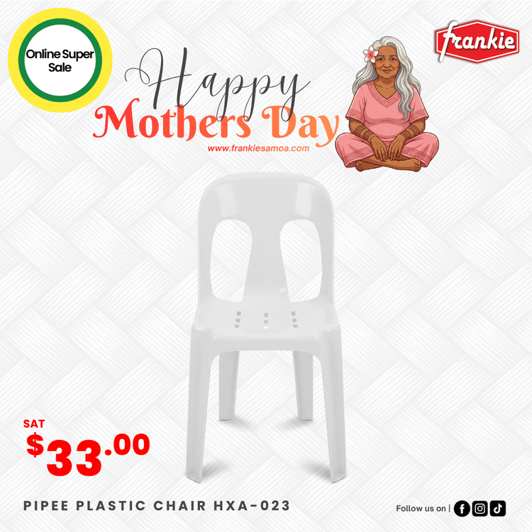Pipee Plastic Chair $33