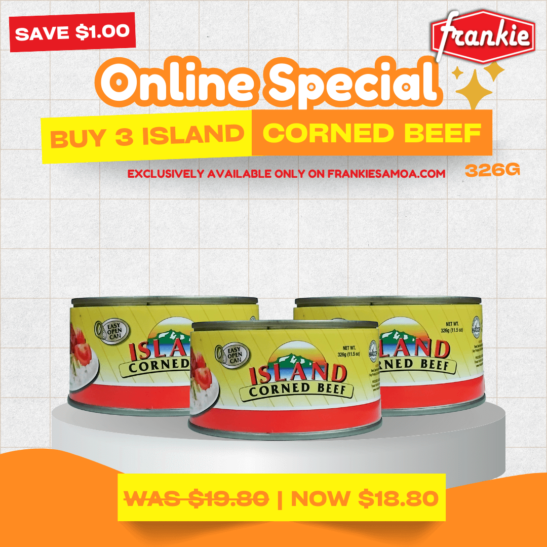 Island Corned Beef 326g x 3pcs