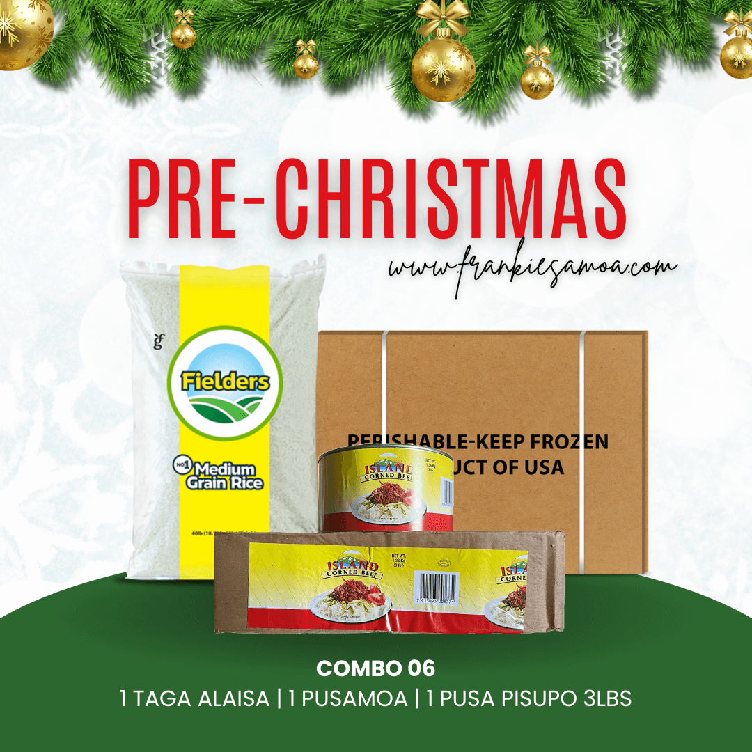 Pre-Christmas Combo 06 - 1 Rice 40lbs + 1 Chicken Leg Quarter 15kg + 1 Island Corned Beef 3lbs/2