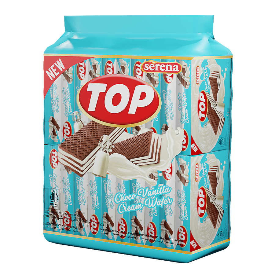 Serena Top Wafer [Assorted Flavours] 21g x 20pcs - Frankie Supermarket